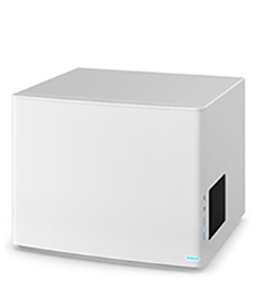 Kleiner Desktop Computer für Trader mit Apple Designe